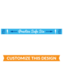 Practice Safe Six Line Floor Stickers