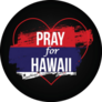 Pray For Hawaii Concept Sticker