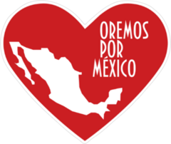 Pray For Mexico Sticker