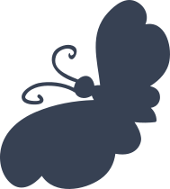 Precious Little Butterfly Sticker