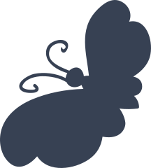 Precious Little Butterfly Sticker