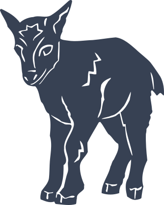 Precious Sheep Lamb Sticker