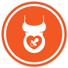 Pregnant Woman Baby On Board Sticker