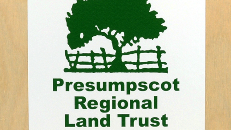 Presumpscot Regional Land Trust Custom Rounded Rectangle Stickers