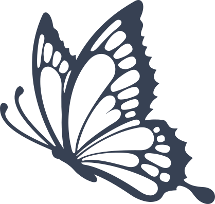 Pretty Butterfly Sticker