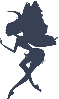 Pretty Dainty Fairy Sticker