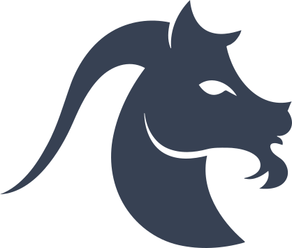 Pretty Goat Head Sticker