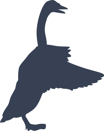 Pretty Goose Sticker