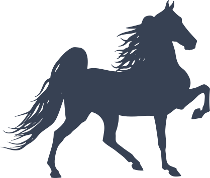 Pretty Horse Silhouette Sticker