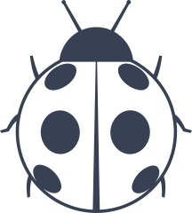 Pretty Ladybug Sticker