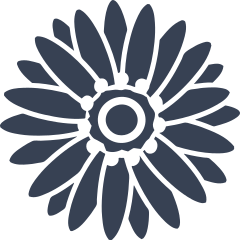 Pretty Plumeria Flower Sticker