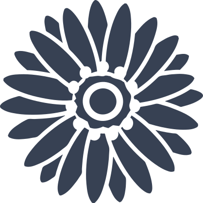 Pretty Plumeria Flower Sticker