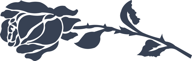 Pretty Rose Flower Sticker