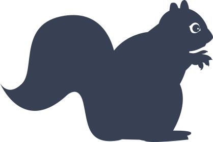 Pretty Squirrel Sticker