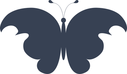 Pretty Stunning Butterfly Sticker