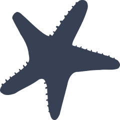 Prickly Starfish Sticker