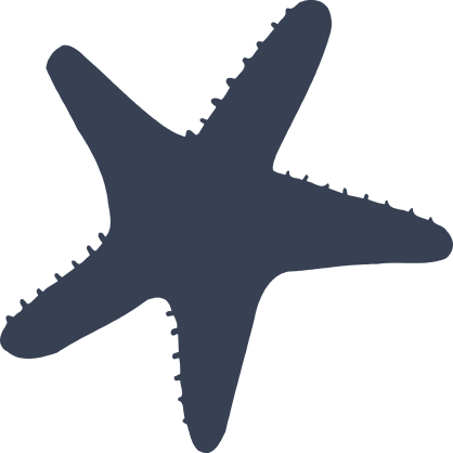 Prickly Starfish Sticker