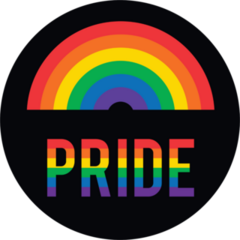 Pride Month Mini Rainbow Sticker