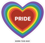 Pride Month Rainbow Sticker
