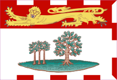 Prince Edward Island Flag Sticker