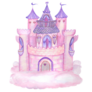 Princess Magic Castle Sticker
