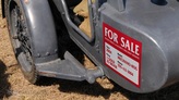Printed For Sale Sign Stickers Applied