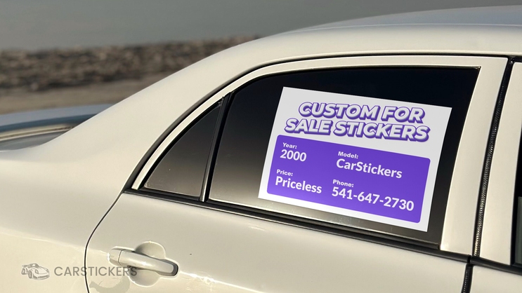 Printed For Sale Stickers Gallery 1