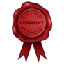 Product Of Vermont Wax Seal Sticker