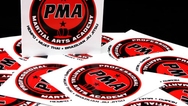Professional Martial Arts Academy Custom Circle Stickers