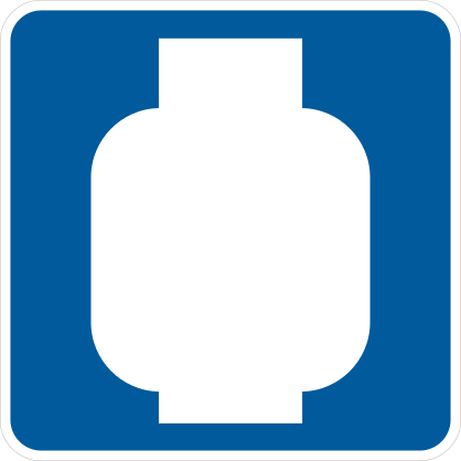 Propane Sticker