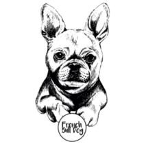 Propper French Bulldog Sitting Sticker