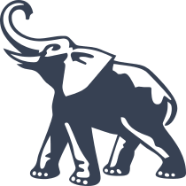 Proud Elephant Sticker