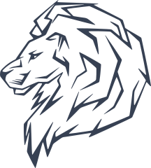 Proud Lion Head Sticker