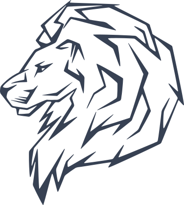 Proud Lion Head Sticker