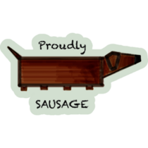 Proud Sausage Sticker