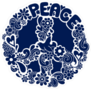 Psychedelic Peace Sign Sticker