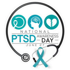 Ptsd Awareness Day Is Observed Every Year On June 27 Sticker