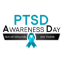 Ptsd Awareness Day June 27 Lettering Sticker