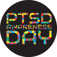 Ptsd Awareness Day Text Sticker