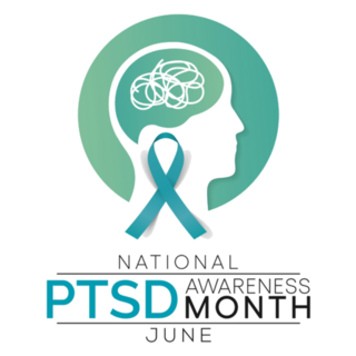 Ptsd Awareness Illustration Lettering Sticker