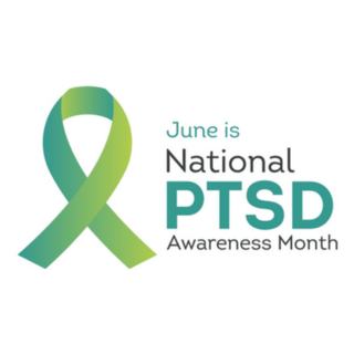 Ptsd Awareness Month Green Ribbon Sticker