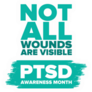 Ptsd Awareness Month In June Not All Visible Sticker