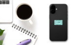 Ptsd Awareness Month-June Sticker on a Phone (New) example