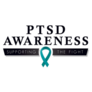 Ptsd Awareness Ribbon Simple Sticker