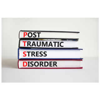 Ptsd Stacked As Books Sticker