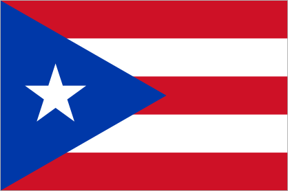 Puerto Rico Flag Sticker
