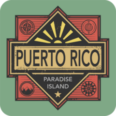Puerto Rico Paradise Island Sticker