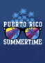Puerto Rico Sunglasses Sticker