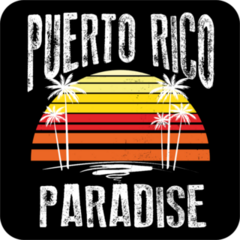 Puerto Rico Sunset Paradise Sticker