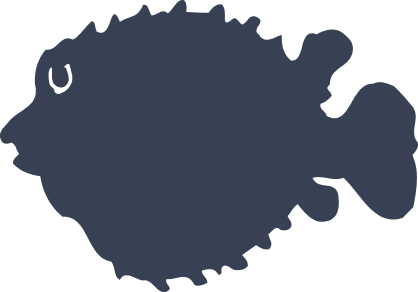 Puffer Fish Sticker